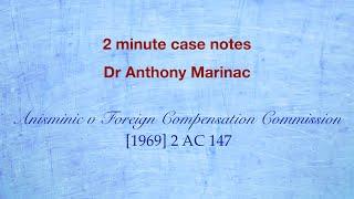 Anisminic v Foreign Compensation Commission (Errors of law)