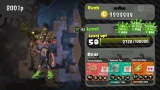 Splatoon 2 - Turf War - Reaching Level 50 Star