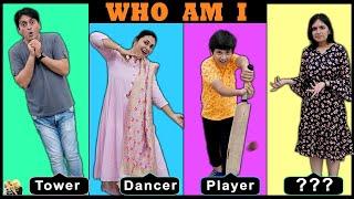 WHO AM I | Family Comedy Challenge | Guess the picture in 3 minutes | Aayu and Pihu Show