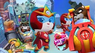 Tom Hero Dash - Red Queen Angela How To Save His Friend Ginger - Angela Defeated Every Bosses.