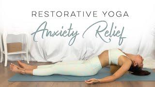 Restorative Yoga For Anxiety | 30 Days Of Yoga