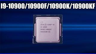 Review Intel i9-10900/10900F/10900K/10900KF. Test!