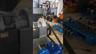 Screw oil press machine to test for oil plant project #screwpress #oilpress #oilextraction#sunflower