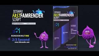 Best 3ds Max Script 2020 for 2-3 sec Rendering