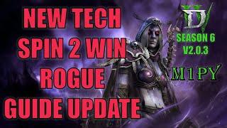 NEW BIG TECH PATCH 2.0.3 & Shroud - Dance of Knives Rogue Build Guide Update Diablo 4 Season 6