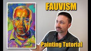 Fauvism - Full Painting Tutorial  HD 1080p