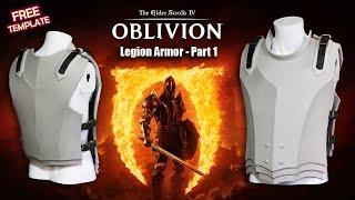 How to Make Knight Chest Armor for Cosplay - DIY EVA Foam Armor Tutorial for Oblivion Skyrim Part 1