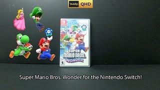 Super Mario Bros. Wonder for Nintendo Switch Unboxing! (By MuqriBlue)