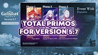 HOW MANY PRIMOGEMS CAN YOU GET IN 5.7 FOR SKIRK & MAVUIKA?! - Genshin Impact