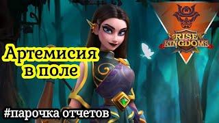 Артемисия(5511) в поле. Посмотрим несколько отчётов. #негайд. Rise of Kingdoms. 1nsider.