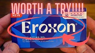 Eroxon Erectile Dysfunction Gel Review | Fast-Acting, FDA-Cleared ED Treatment Gel. Link Below!!!