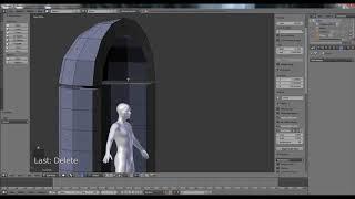 3D Modeling and UV Mapping an Alcove in Blender for Daz Studio