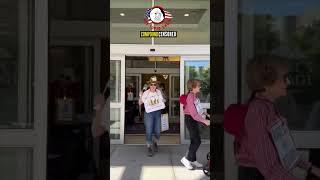 Elderly "No Kings" Protesters