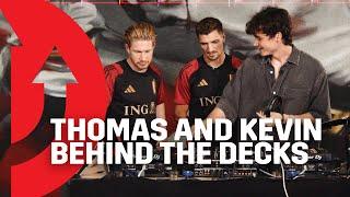 De Bruyne and Meunier at the @henripfr DJ school  | #REDDEVILS