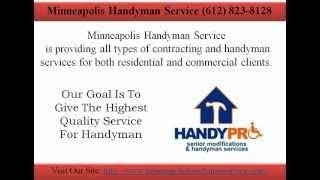 Minneapolis Handyman Service