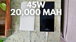 Samsung 20,000 mAh 45W Portable Battery Review