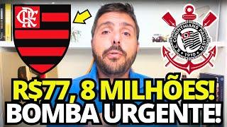 BOMBA! POR R$77,8 MILHÕES, FLAMENGO TIRA ATACANTE DO CORINTHIANS! | NOTÍCIAS DO CRUZEIRO