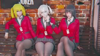 Honey Select 2 - Free Card - Mary, Yumeko & Kirari - Kakegurui