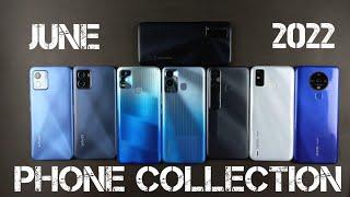 My Smartphone Collection June 2022