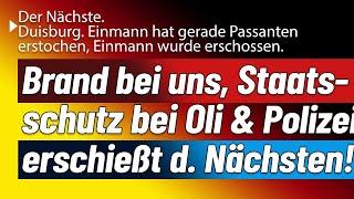 Brand bei uns im Haus! Staatsschutz bei Oli im Haus & Polizei erwischt den Nächsten Einmann!