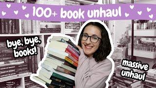 Massive 100+ Book Unhaul | Get Rid of Books With Me