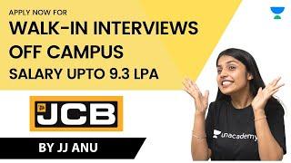 JCB Vacancy | Salary ₹9.3 Lakhs | Permanent Job | Job Update 2022 | Job Alerts | JJ Anu