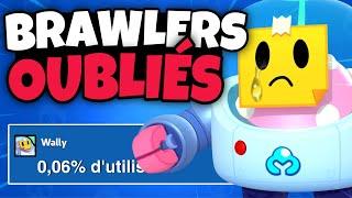 Voici les 10 BRAWLERS les plus OUBLIÉS ! (Personne ne les jouent)