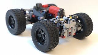 LEGO Technic 4x4 dual motor short chassis