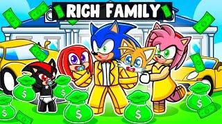 Sonic Starts A RICH FAMILY In Roblox...