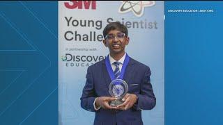 Gwinnett 9th grader named America's 'Top Young Scientist' with invention of pesticide-detecting devi