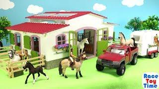 Schleich Horse Club Stable Playset