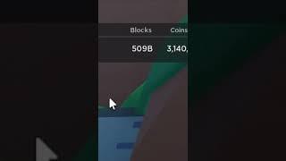 I Reached Half A Trillion Blocks Mined In Mining Simulator 2(Roblox)