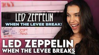 I LOVE EVERYTHING ABOUT THIS!! First Time Reaction to Led Zeppelin - "When The Levee Breaks"