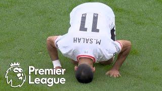 Mohamed Salah powers Liverpool to 3-0 lead against Manchester United | Premier League | NBC Sports