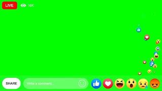 FACEBOOK LIVE GREEN SCREEN