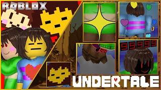 Frisk/Chara Roblox Avatar Showcase - Undertale