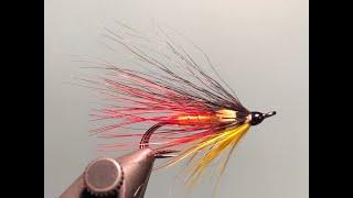 Лососёвая мушка Tail Fire (Salmon Fly) Как связать от GM FLY