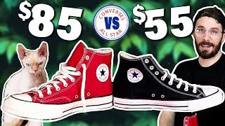 Converse All Star VS Chuck 70 (CUT IN HALF)