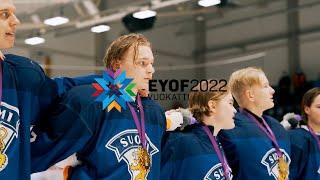 EYOF 2022 Vuokatti Boys' Ice Hockey Highlights