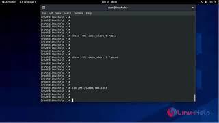 How to install and configure Samba Share on CentOS 8.1
