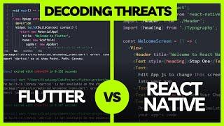 Decoding Threats: Flutter vs React Native Security Check Showdown