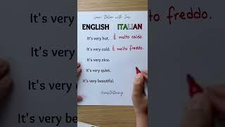 Learn Basic Italian 