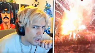 xQc СМОТРИТ КАК ХОЗЯЕВА ВЗОРВАЛИ МАТИЗ НА СТРИМЕ