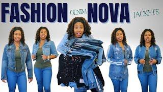 FASHION NOVA DENIM JACKETS TRY ON HAUL! DENIM | SHONTAY HARRELL