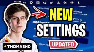 Th0masHD FINALLY Reveals His Fortnite Settings! (UPDATED 2024)