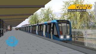 Stockholm Metro in Trainz Railroad Simulator 2019 [4K 60 fps]