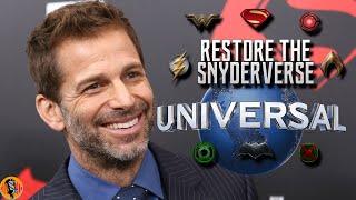 Zack Snyder SNYDERVERSE Licensed to Universal Reportedly