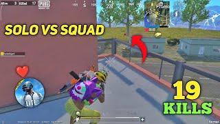 19 KILLSNEW SOLO VS SQUAD FULL GAMEPLAY - PUBG MOBILE LITE BGMI LITE