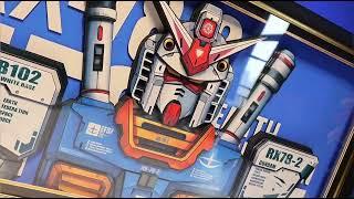 Framed Arts Handmade 3D Decor Paper Art RX-78-2 Gundam Picture