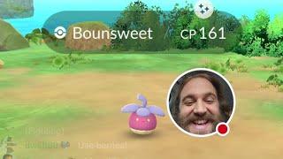 Bounsweet Community Day - Shiny Hunt - [LIVE] - Pokemon GO